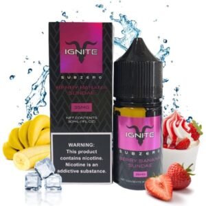 Ignite Salt – Subzero – Berry Banana Sundae